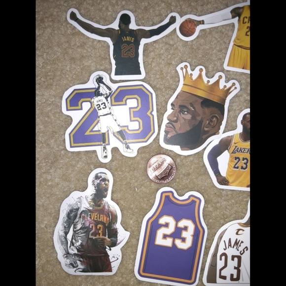 10 Lebron Stickers - Picture 3 of 4
